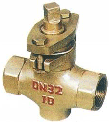 X13W-1.0T二通内螺纹铜旋塞阀