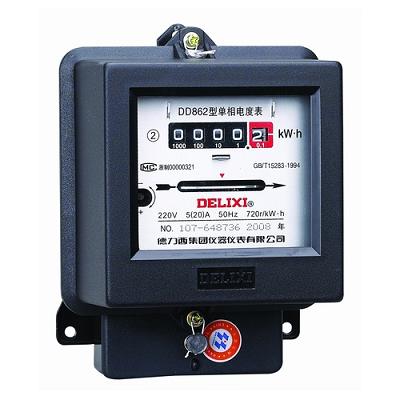 DD862 型单相电度表