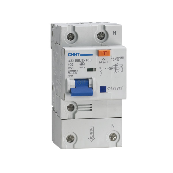 DZ158LE-100剩余电流动作断路器