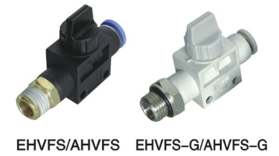 EHVFS/AHVFS 空气由螺纹端流向插管端