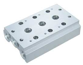 电磁阀/气控阀集装板